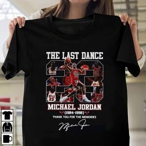 Michael Jordan The Last Dance Retro Basketball GOAT Fan T-Shirt